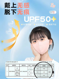 Kids' Cooling UV Protection Ice Silk Face Mask for Summer