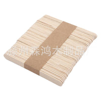 Craft Wood Sticks for DIY Projects - Ice Cream Bar Sticks, Colored Popsicle Sticks, Craft Wood Pieces