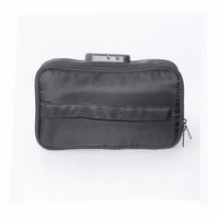 Travel Multi-functional Toiletry Storage Bag with Password Lock for Adult Items, Passport, and Documents