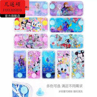 Princess Elsa Water Ring Toss Game Machine for Kids, Retro Handheld Toy