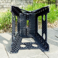 Thickened Folding Stool Portable Outdoor Chair for Kids and Adults, 39cm Height