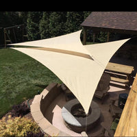 Waterproof Polyester Sun Shade Sail for Outdoor Patio and Garden