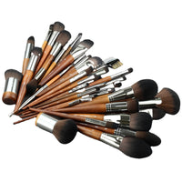 M Series Professional Makeup Brushes for Face and Eyes - Powder, Blush, Foundation, Eyeshadow, Concealer, Highlight