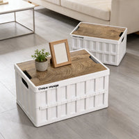 Foldable Car Trunk Organizer Storage Box for Camping and Outdoor Use