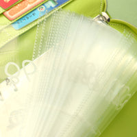 A5 PU Leather Zippered Notebook with Removable Pages