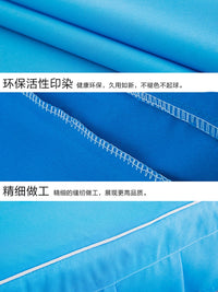 Thickened Waterproof School Desk Cover for Students - Blue Learning Tablecloth for Primary and Secondary School Desks