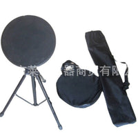 8-inch Dumb Drum Practice Pad Set with Stand for Drummer Training