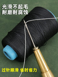 Shoe Repair Awl Tool Kit with Sewing Needles and Thread for Leather Craft
