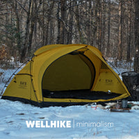 WELLHIKE SWS Morning Dew 2-Person Lightweight Waterproof Camping Tent for Hiking & Mountaineering