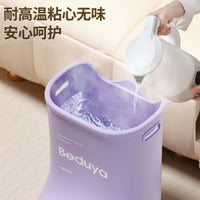 Portable Folding Foot Spa Bucket for Soaking and Massage, Over-the-Calf Design
