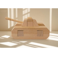 Mortise and Tenon Wooden Puzzle Building Blocks DIY Model Kit for Kids