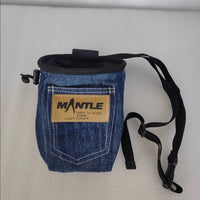 Rock Climbing Chalk Bag with Belt for Bouldering Gymnastics Weightlifting, Dog Training Pouch, Slingshot Bag