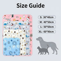 Pet Cooling Gel Mat for Dogs and Cats, Sponge-Filled, Thickened, Wear-Resistant Summer Pad