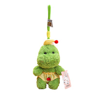 Dinosaur Plush Toy with Costume for Boys, Backpack Charm, Birthday Gift