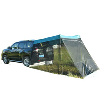 Car Tailgate Tent with Mosquito Net and Sunshade for Camping and Outdoor Activities
