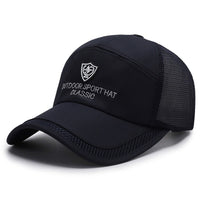 Men's Breathable Mesh Baseball Cap with Sun Protection