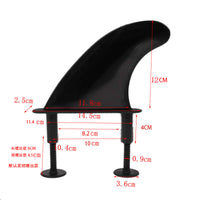 Soft Surfboard Fins with Screws and Wrench