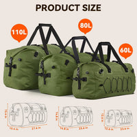 Motorcycle PVC Waterproof Dry Bag Tail Seat Luggage for Cycling and Outdoor Adventures