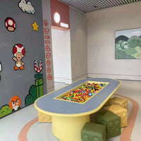 Kids Wooden Round Table and Chair Set for Play Areas and Nurseries