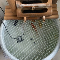 Round Pond & Aquarium Net Cover for Fish Tank, Anti-Jump & Anti-Escape Net for Turtles, Cats, and Falling Leaves