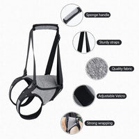 Customizable Pet Dog Rear Leg Support Harness for Elderly & Disabled Dogs