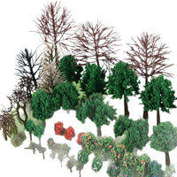 DIY Miniature Tree Model Kit for Sand Table Scenery and Micro Landscape Decoration