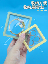 PE Film Jewelry Display and Storage Box for Earrings, Necklaces, and Bracelets