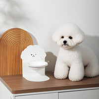 Elevated Ceramic Pet Bowl with Detachable Stand for Cats and Dogs, Anti-Spill, Large Capacity Food and Water Dish