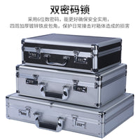 Aluminum Alloy Portable Tool Case with Lock for Equipment and Valuables