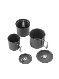 Portable Outdoor Tea Set with Infuser - 3-Piece Camping & Picnic Teaware