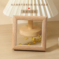 Mini Square Calligraphy Photo Frame with Stand, Auspicious Decor for New Home & Business Openings