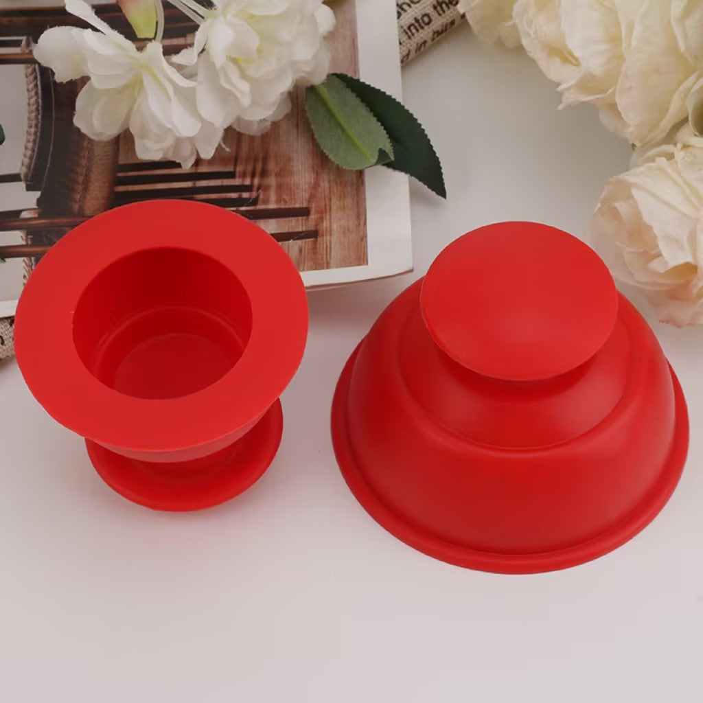 Thickened Silicone Cupping Therapy Set for Home and Travel