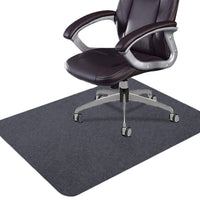 Non-Slip Office Chair Mat for Hardwood Floors and Carpets, Sound Absorbing Desk Chair Mat, Self-Adhesive Floor Protector