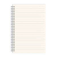 Thickened A4/B5 Student Notebooks Grid Lined Blank Pages Spiral Bound