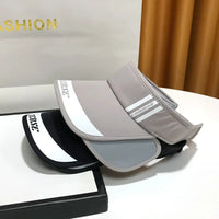 Unisex Retractable Brim Sun Visor Hat for Outdoor Sports