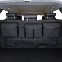 Car Trunk Organizer Backseat Storage Bag SUV Multi-functional Mesh Pocket