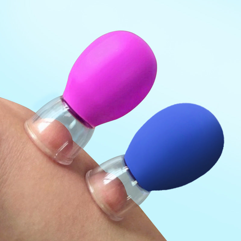Mini Facial Cupping Set for Face Lifting, Gua Sha, and Massage - Silicone Vacuum Cups for Skin Rejuvenation