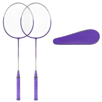 Wholesale Badminton Racket Set with Bag and Nylon Shuttlecocks for Students and Beginners