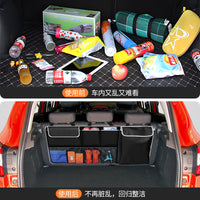 Car Trunk Organizer Hanging Bag SUV Backseat Storage Net Multi-functional Rear Seat Organizer