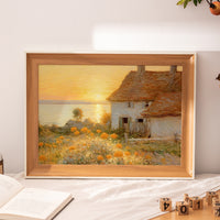Modern Minimalist Wall-Mounted Picture Frame for Calligraphy and Paintings, Various Sizes