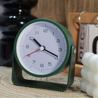 Kids ABS Silent Quartz Alarm Clock for Students, Desk or Wall Mount