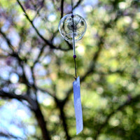 Handmade Glass Cherry Blossom Wind Chime Japanese Style Room Decor