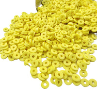 Polymer Clay Beads for DIY Jewelry Making, Spacer Discs for Bracelets and Necklaces