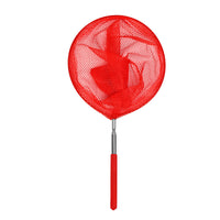 Telescopic Stainless Steel Fishing Net for Kids, Insect Catching Net, Shrimp Net, Outdoor Toy
