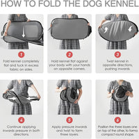 Foldable Pet Playpen Tent for Dogs, Indoor/Outdoor Portable Kennel
