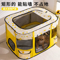 Cat Birthing Den Tent with Whelping Kit, Enclosed Maternity Nest for Cats