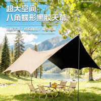 Waterproof Camping Tarp Sunshade Tent for Outdoor Picnic Fishing