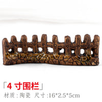Aquarium Rockery Mountain Ornament for Indoor Outdoor Micro Landscape Decor
