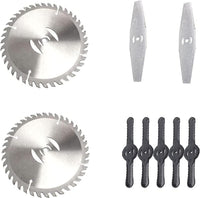 Lawn Mower Blades for Trimmers and Brush Cutters, Manganese Steel
