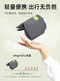 Travel Neck Support Pillow for Airplanes and Cars, U-Shaped Neck Rest for Long Journeys